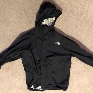 Black Northface Rainjacket